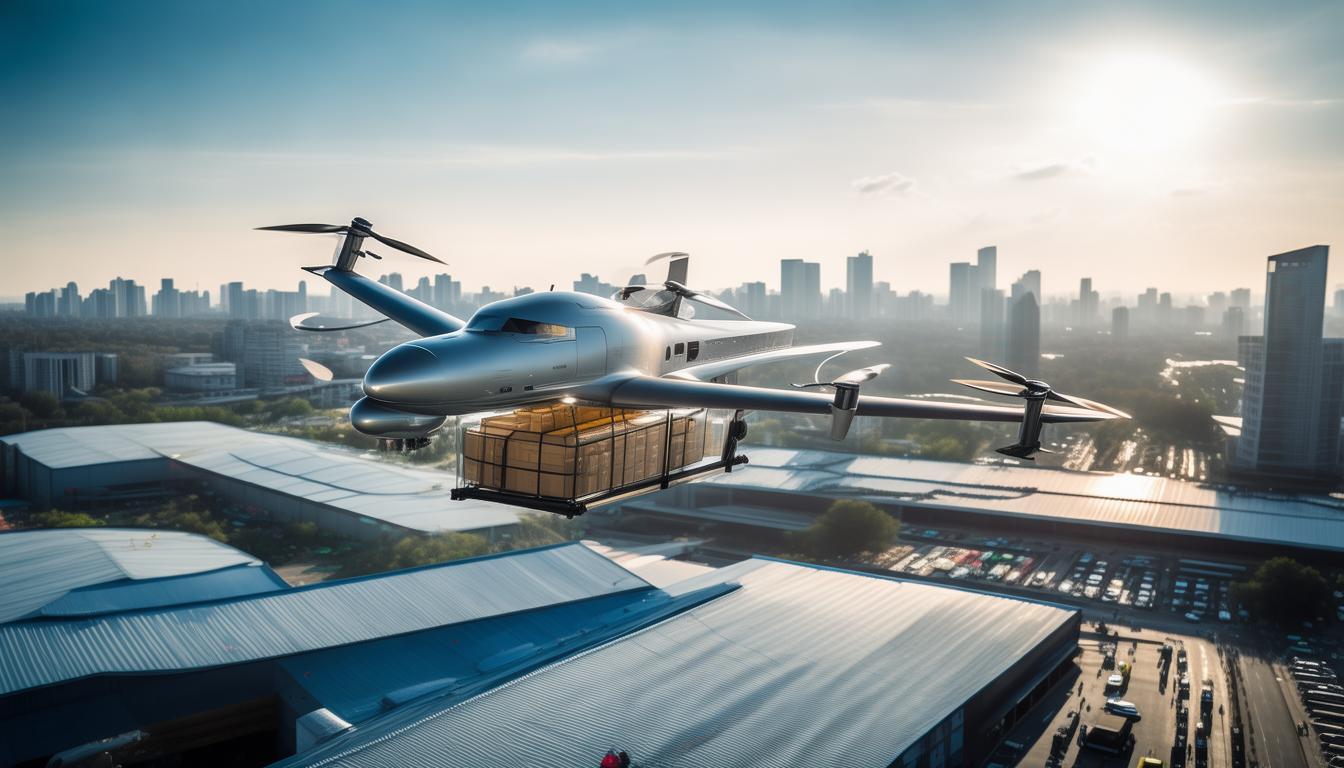 TP1000无人运输机首飞成功,赋予物流新意义_无人运输机的优点_无人运输机载货